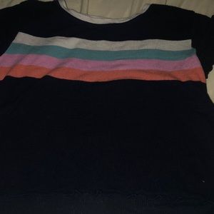 A kids cropped t-shirt